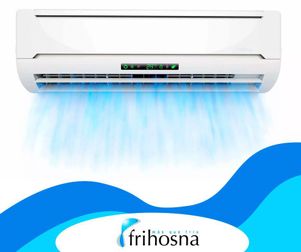 Frihosna aire acondicionado de color blanco