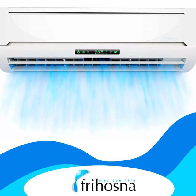 Frihosna aire acondicionado de color blanco