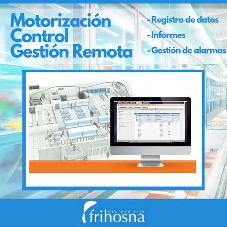 Cartel Motorización Control Gestión Remota